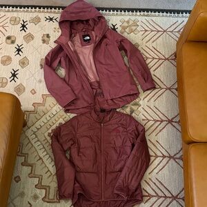 North Face 3 in 1 Triclimate Clementine Jacket M